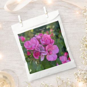 Lavender Pink Rose  Favour Bag
