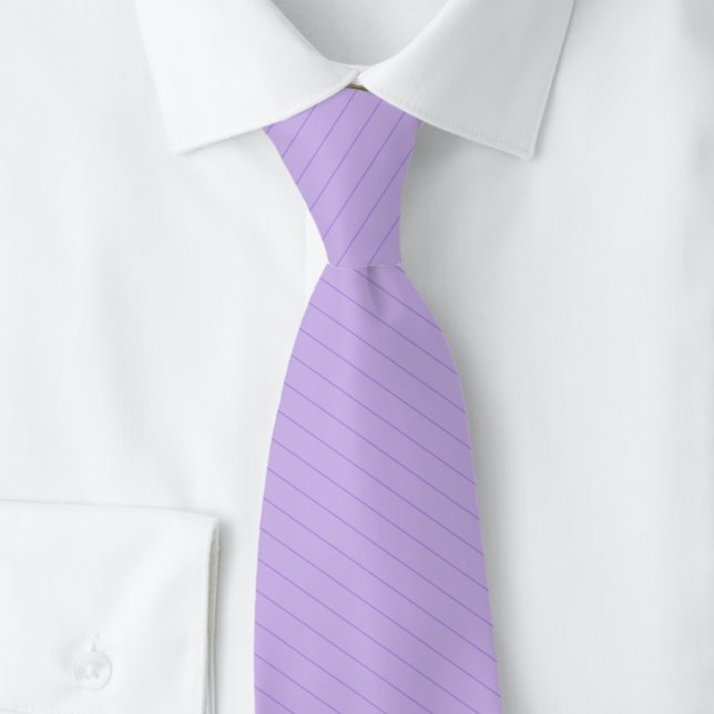 Lavender Pinstripe Tie (Creator Uploaded)