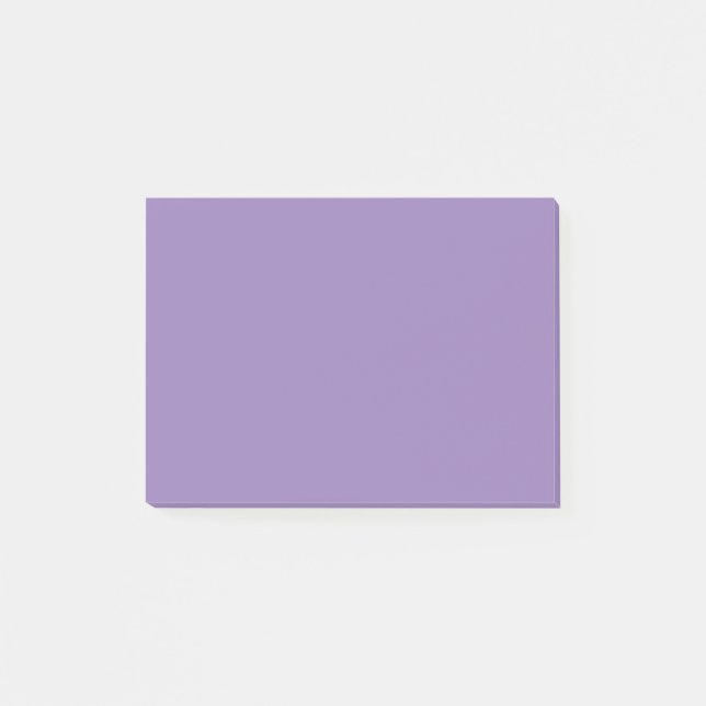 Lavender Purple Durable One Colour Post-it Notes (Front)