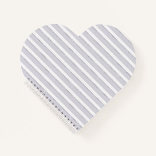 Lavender Purple Sparkle Glitter Stripes   Notebook