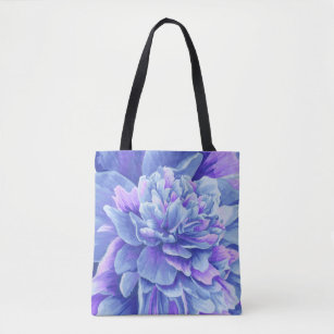 Lavender Purple watercolors Flower Closeup Tote Bag