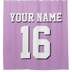 Lavender Purple White Sports Jersey Team Jersey