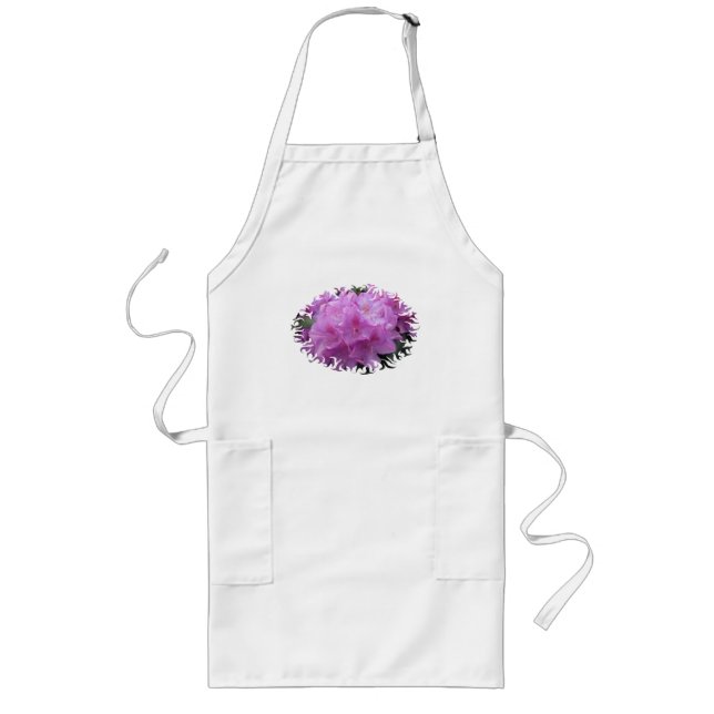 Lavender Rhododendron Apron (Front)