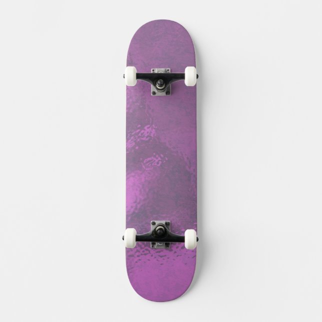 Lavender Ripple Skate Board Deck (Front)