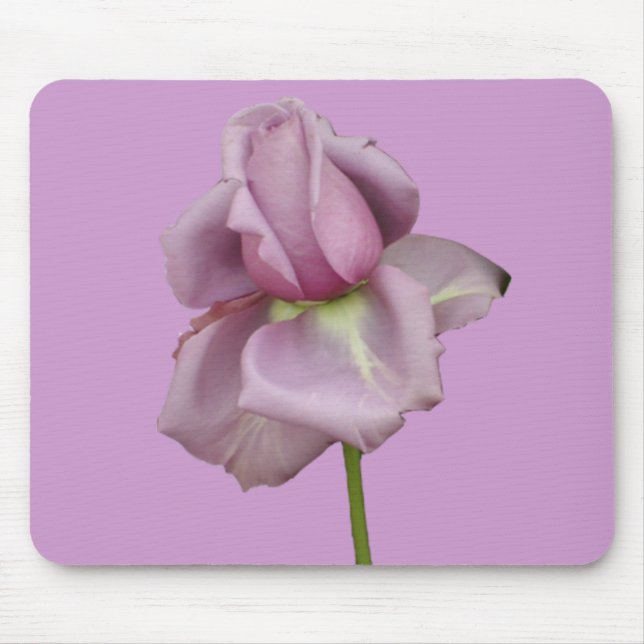 Lavender Rose mouse pad (Front)