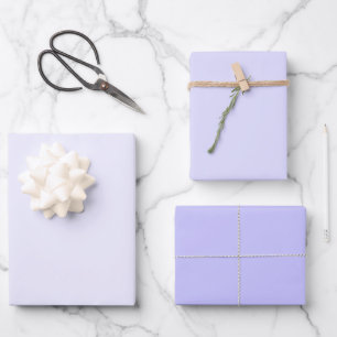 Lavender Rose Soft Pale White Pastel Solid Colour Wrapping Paper Sheet
