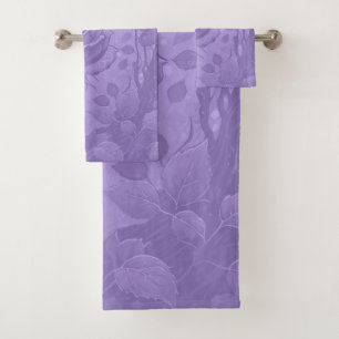 Lavender Roses 2 Bath Towel Set