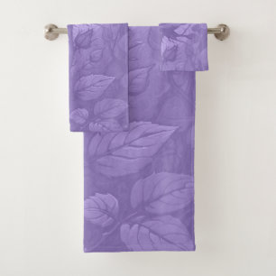 Lavender Roses 3 Bath Towel Set