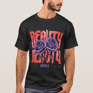 Lavender Roses and Beauty T-Shirt