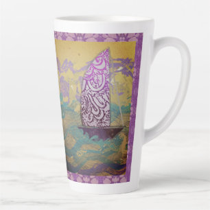 Lavender Sail Latte Mug