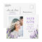 Lavender Save the Date Postcard Simple Purple