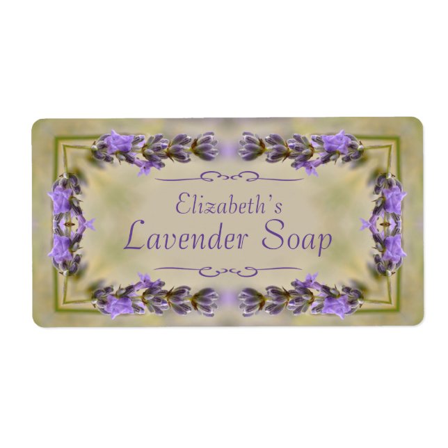 Lavender scented soap (Front)
