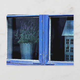 Lavender Shabby Chic Cottage Postcard