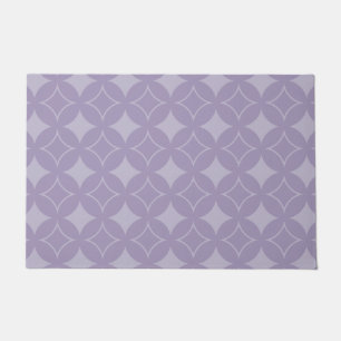 Lavender shippo pattern doormat