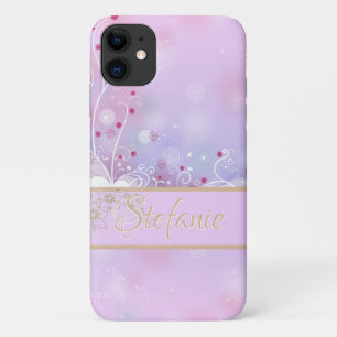 Lavender Sparks iPhone 11 Case