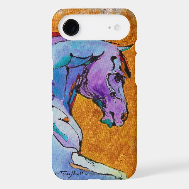 Lavender Stallion iPhone 6 case (Back)