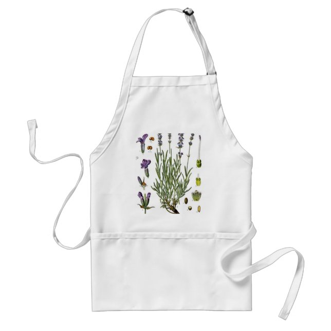 Lavender Standard Apron (Front)