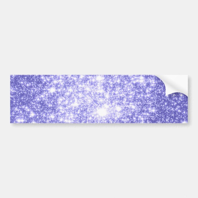 Lavender Stars Bumper Sticker (Front)