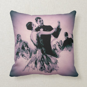 Lavender Swing Time Throw Pillow