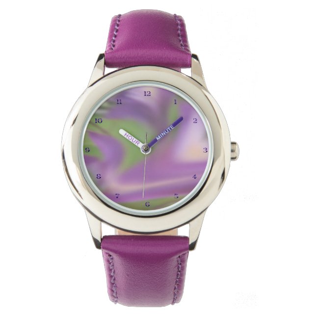 Lavender Swirl Watch (Front)
