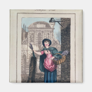 Lavender, Temple Bar, from 'Cries of London' Magnet