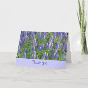 Lavender Thank You Card