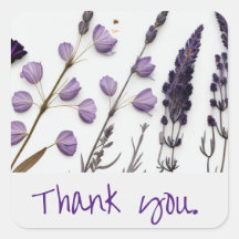 Lavender Thank You