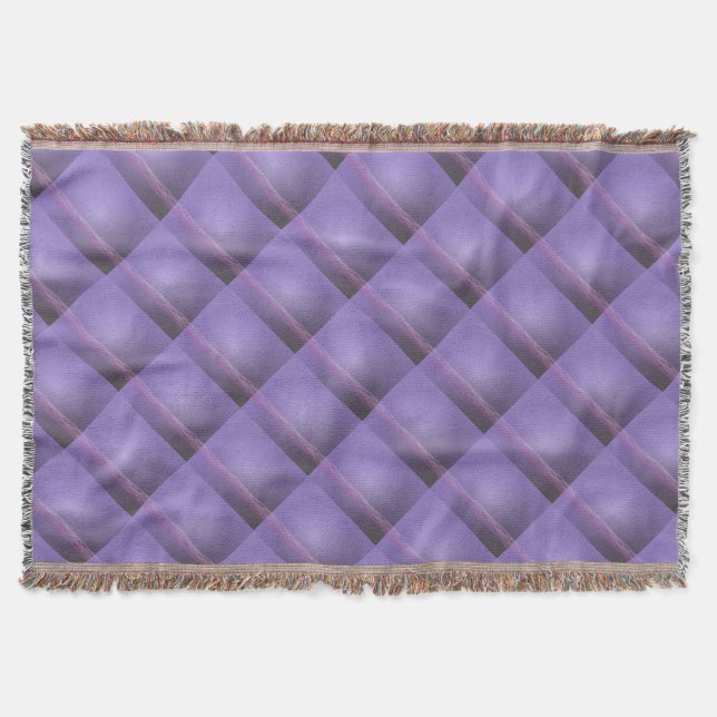 Lavender Throw Blanket (Front)