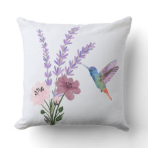 Lavender Throw Pillow 