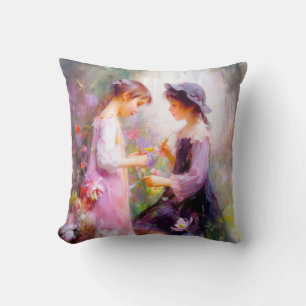 Lavender  throw pillow