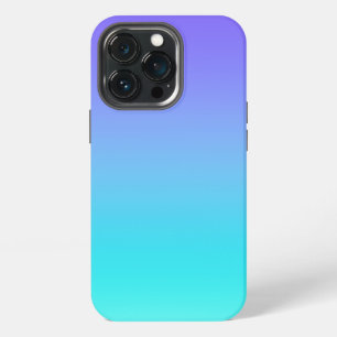 Lavender to Aqua Teal Gradient iPhone 13 Pro Case