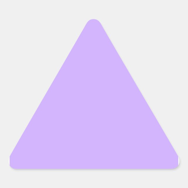 Lavender Triangle Sticker (Front)