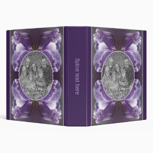 Lavender Tulip Tiny Bee Create Your Own Photo Binder