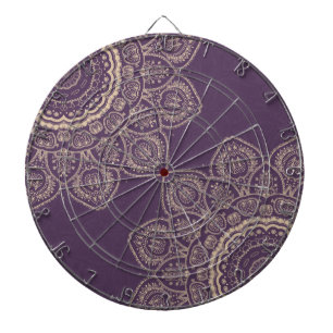 Lavender Tulips Dartboard