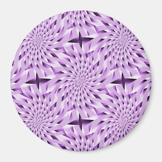 Lavender Twirls..... Magnet (Front)