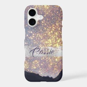 Lavender Violet Gold Star