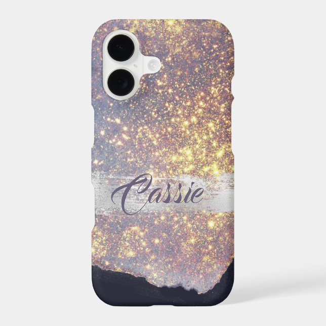 Lavender Violet Gold Star (Verso)