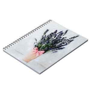 Lavender Watercolor Bouquet Notebook