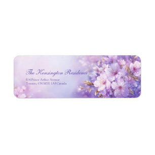 Lavender Watercolor Ethereal Purple Botanical