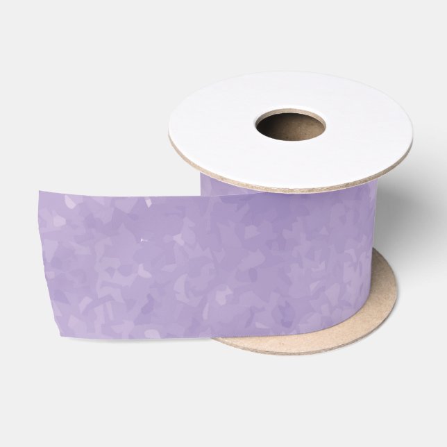 Lavender Watercolor Wedding Ribbon Satin Ribbon (Spool)