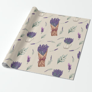 Lavender Wedding, Bridal Shower, Gift Wrap