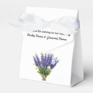 Lavender Wedding Souvenirs Keepsakes Giveaways Favor Box