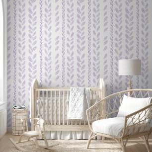 Lavender Wheat Texture Wall Covering