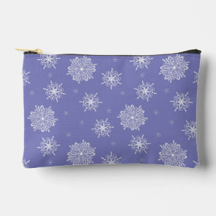 Lavender Whimsical Celestial Floral Small Accessory Pouch