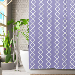 Lavender White Geometric