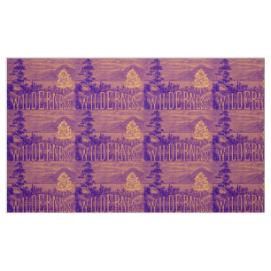 Lavender Wilderness Fabric
