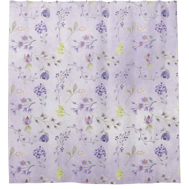 Lavender Wildflower Floral Pattern (Front)