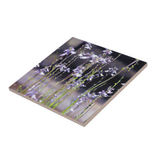 Lavender Wildflowers Tile