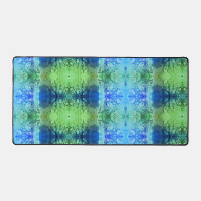 Lavenders X GL Ikat 8  Desk Mat (Front)
