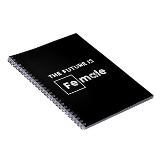 L'avenir est féminin | Fe Symbole Carnet noir
